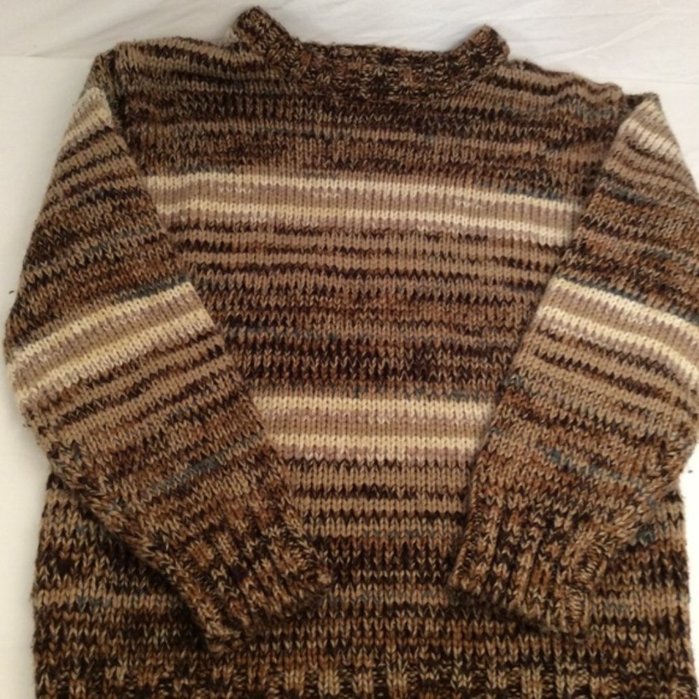70s vintage wool acrylic knit sweater
